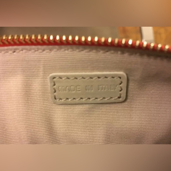 NWB Patek Philippe Orange Epsom Leather Zipper Cosmetic Makeup Bag, Case, Pouch - Picture 11 of 11